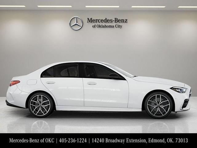 Photo of 2025 Polar White Mercedes-Benz C-Class