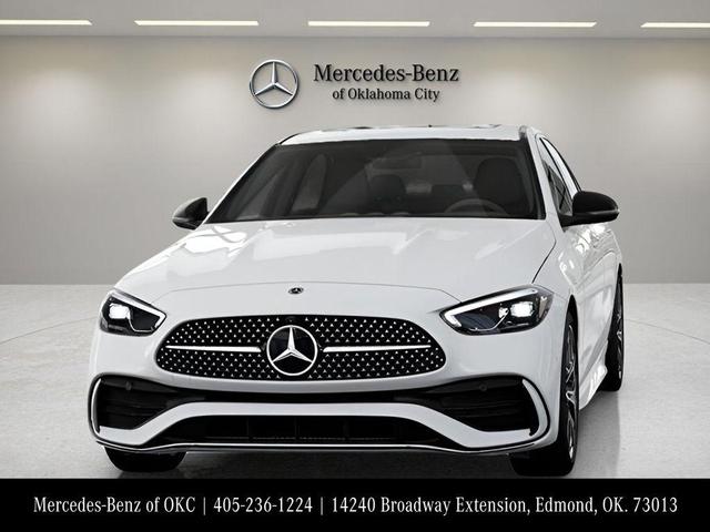 Photo of 2025 Polar White Mercedes-Benz C-Class
