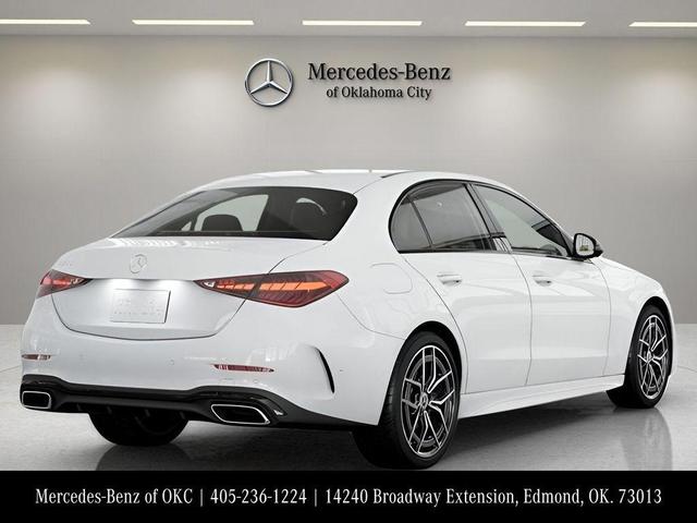 Photo of 2025 Polar White Mercedes-Benz C-Class