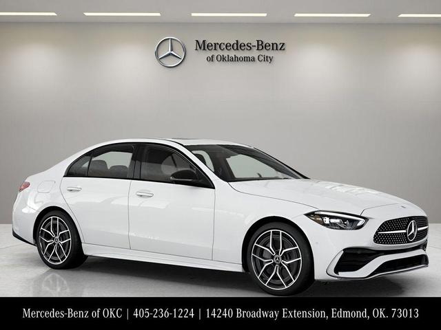 Photo of 2025 Polar White Mercedes-Benz C-Class
