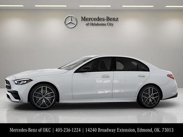 Photo of 2025 Polar White Mercedes-Benz C-Class