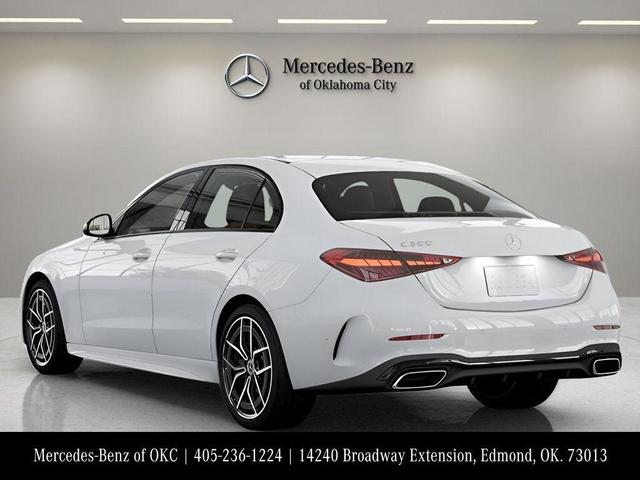 Photo of 2025 Polar White Mercedes-Benz C-Class