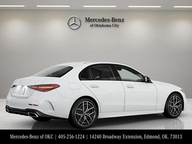 Photo of 2025 Polar White Mercedes-Benz C-Class