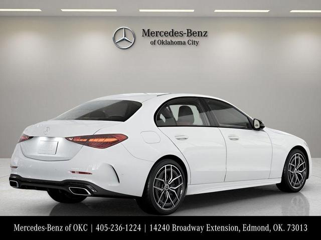 Photo of 2025 Polar White Mercedes-Benz C-Class