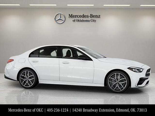 Photo of 2025 Polar White Mercedes-Benz C-Class