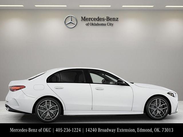 Photo of 2025 Polar White Mercedes-Benz C-Class