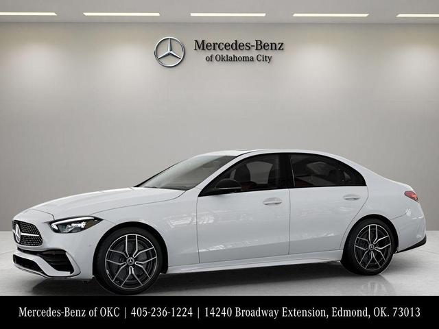 Photo of 2025 Polar White Mercedes-Benz C-Class