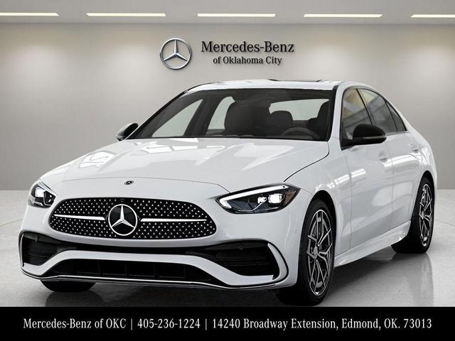 Photo of 2025 Polar White Mercedes-Benz C-Class