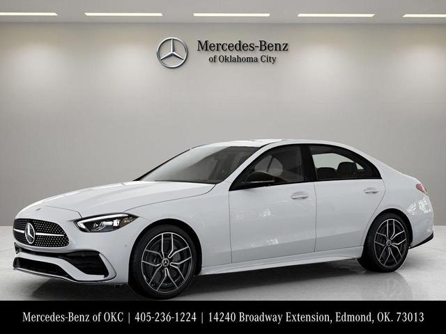 Photo of 2025 Polar White Mercedes-Benz C-Class