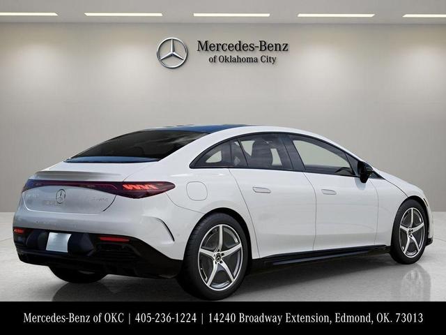 Photo of 2025 Polar White Mercedes-Benz EQE 350