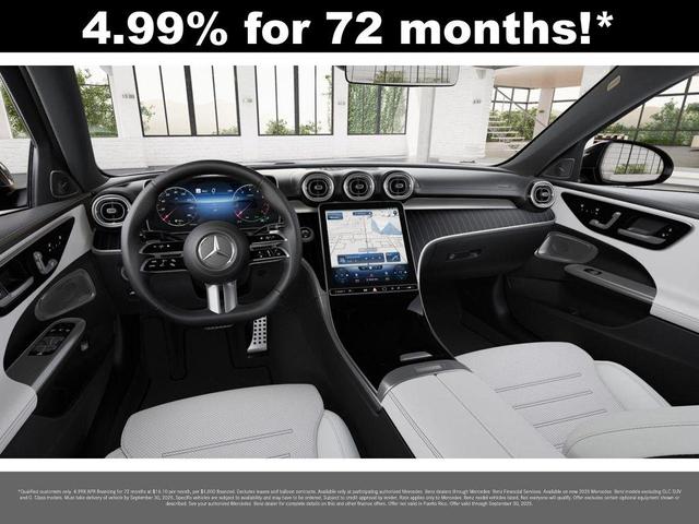 Photo of 2025 Polar White Mercedes-Benz C-Class