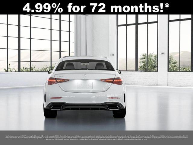 Photo of 2025 Polar White Mercedes-Benz C-Class