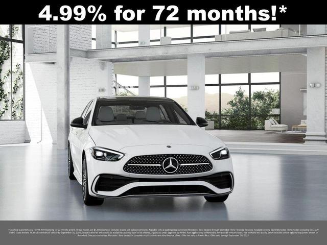 Photo of 2025 Polar White Mercedes-Benz C-Class