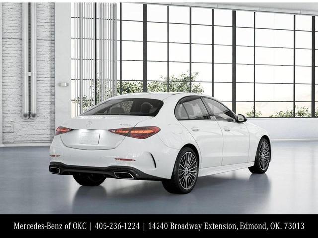 Photo of 2025 Polar White Mercedes-Benz C-Class