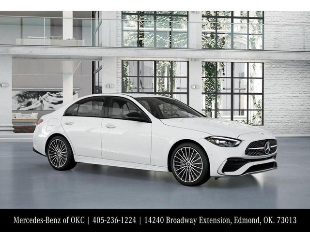 Photo of 2025 Polar White Mercedes-Benz C-Class