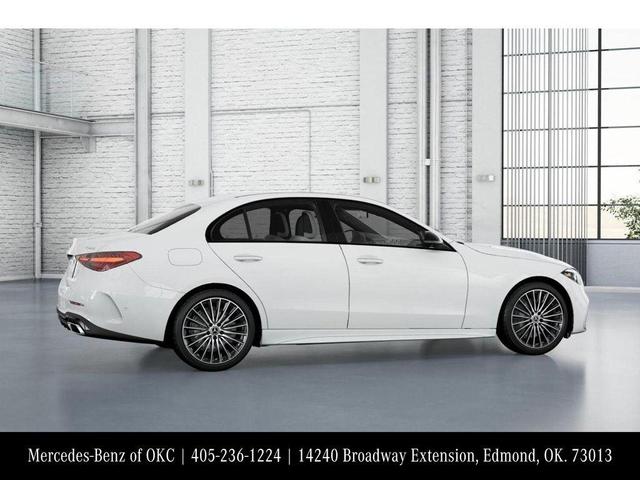 Photo of 2025 Polar White Mercedes-Benz C-Class