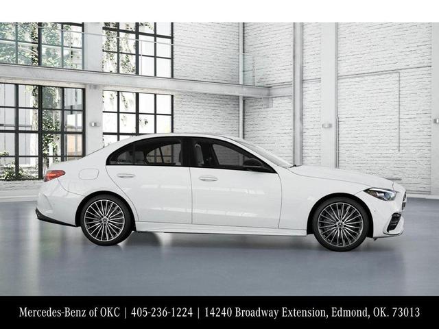 Photo of 2025 Polar White Mercedes-Benz C-Class