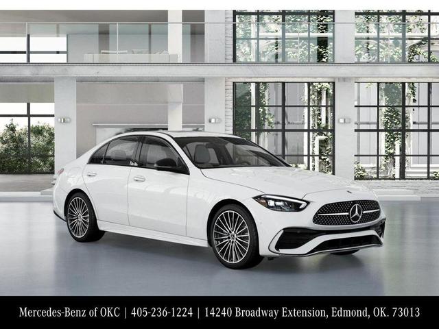 Photo of 2025 Polar White Mercedes-Benz C-Class