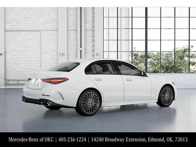 Photo of 2025 Polar White Mercedes-Benz C-Class
