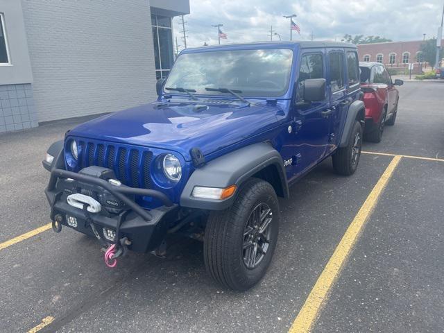 Photo of 2019 Ocean Blue Metallic Clearcoat Jeep Wrangler Unlimited