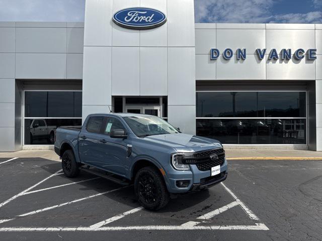 Photo of 2025 Azure Gray Metallic Tri-Coat Ford Ranger