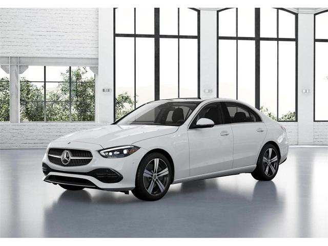 Photo of 2023 Polar White Mercedes-Benz C-Class