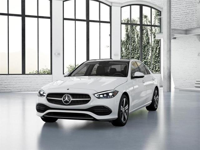 Photo of 2023 Polar White Mercedes-Benz C-Class