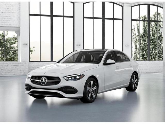 Photo of 2023 Polar White Mercedes-Benz C-Class