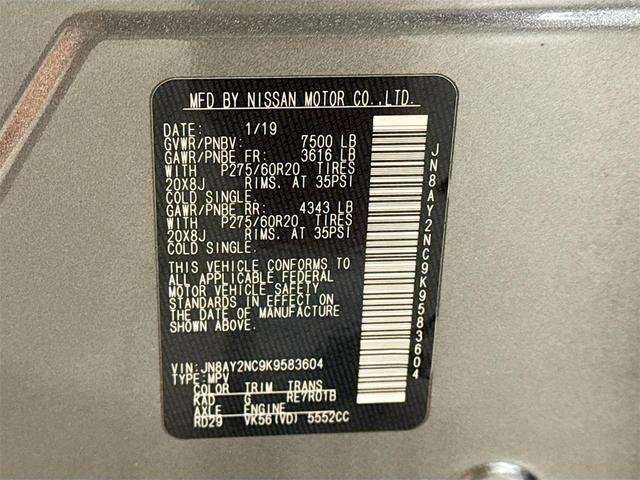 Photo of 2019 Gun Metallic Nissan Armada