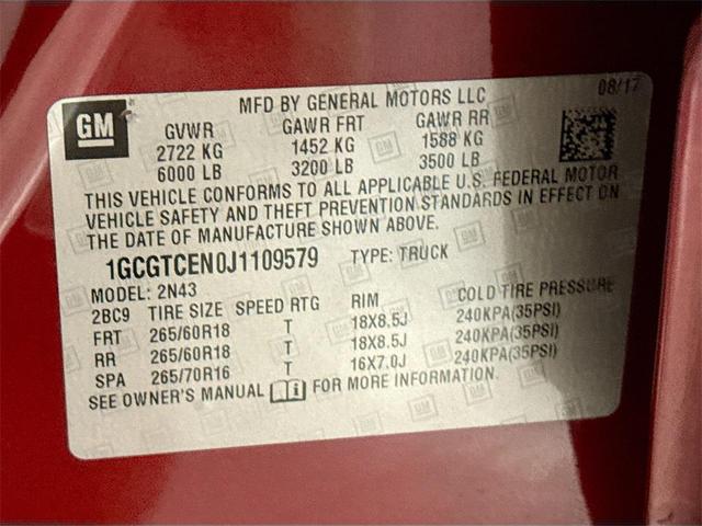 Photo of 2018 Cajun Red Tintcoat Chevrolet Colorado