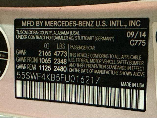 Photo of 2015 Silver Mercedes-Benz C-Class