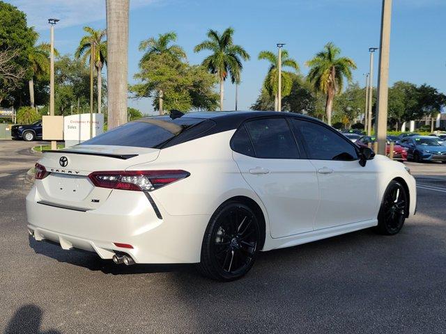 Photo of 2022 White Toyota Camry