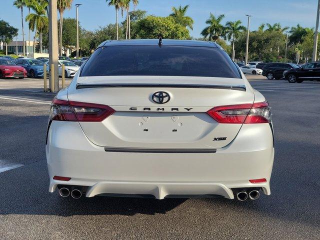 Photo of 2022 White Toyota Camry