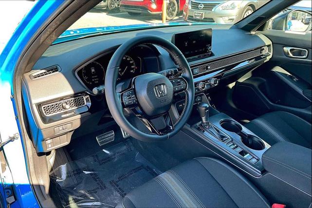 Photo of 2022 Boost Blue Pearl Honda Civic