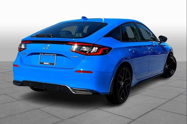 Photo of 2022 Boost Blue Pearl Honda Civic