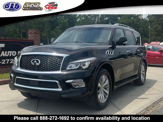 Photo of 2017 Black Obsidian INFINITI QX80