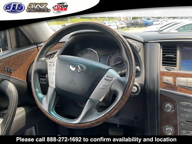 Photo of 2017 Black Obsidian INFINITI QX80