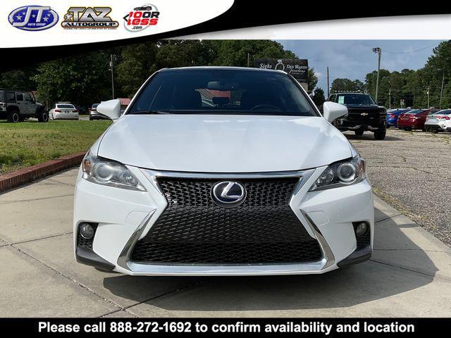 Photo of 2016 White Lexus CT 200h