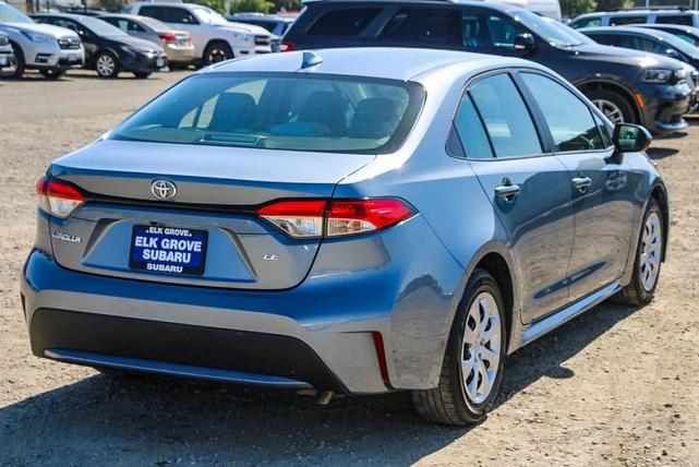 Photo of 2022 Blue Toyota Corolla