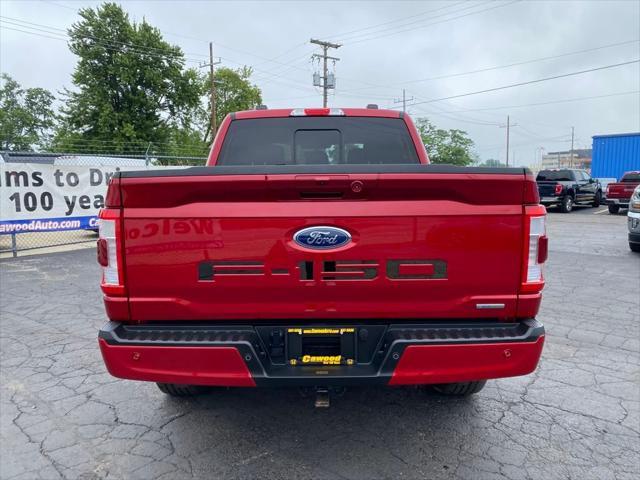 Photo of 2022 Rapid Red Metallic Tinted Clearcoat Ford F-150
