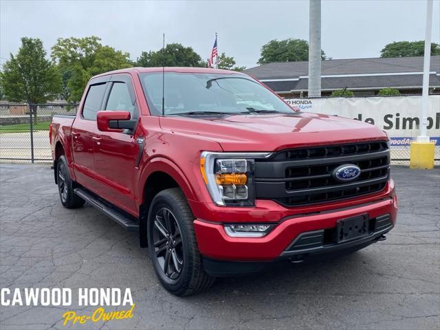 Photo of 2022 Rapid Red Metallic Tinted Clearcoat Ford F-150