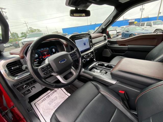Photo of 2022 Rapid Red Metallic Tinted Clearcoat Ford F-150