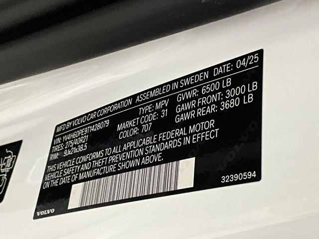Photo of 2026 Crystal White Pearl Volvo XC90 Plug-In Hybrid