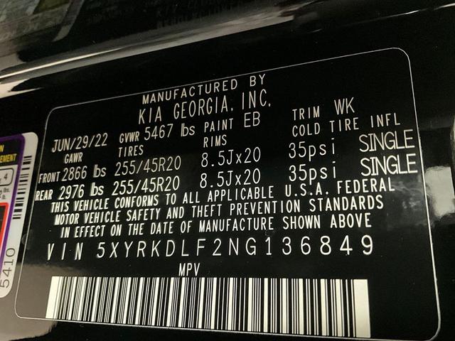Photo of 2022 Ebony Black Kia Sorento