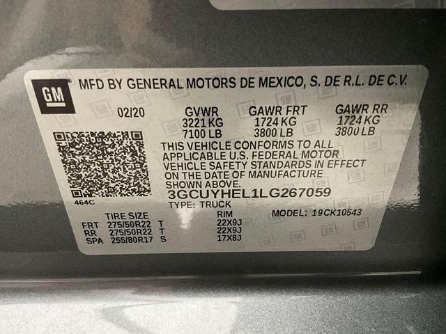 Photo of 2020 Satin Steel Metallic Chevrolet Silverado 1500