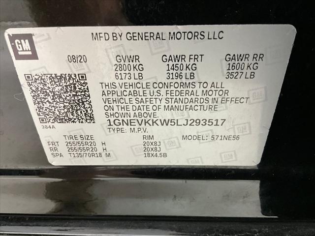 Photo of 2020 Mosaic Black Metallic Chevrolet Traverse