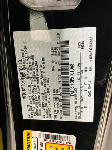 Photo of 2023 Shadow Black Ford Mustang