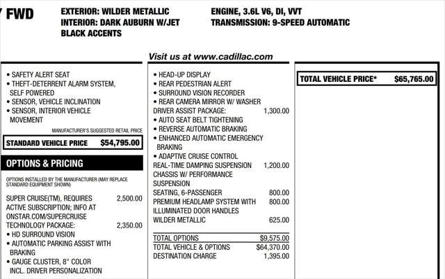 Photo of 2023 Wilder Metallic Cadillac XT6