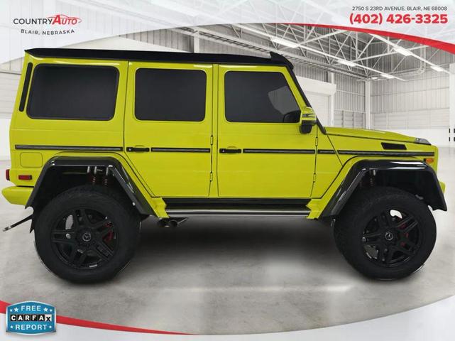 Photo of 2017 Yellow Mercedes-Benz G 550 4x4 Squared