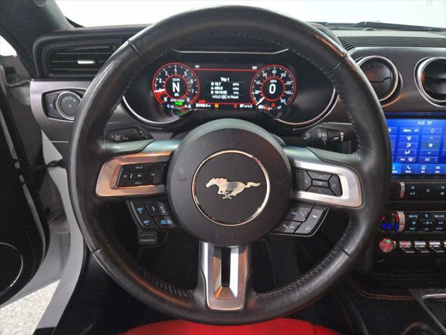 Photo of 2021 White Ford Mustang